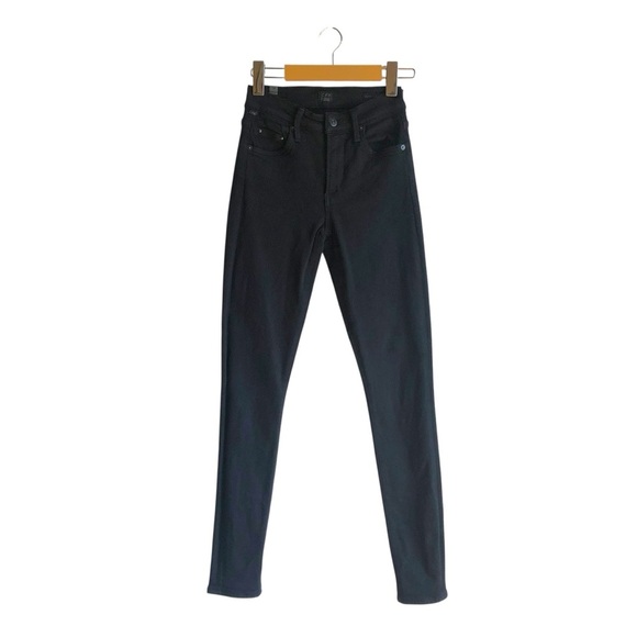 COH The Rocket High Rise Skinny Jeans Size 24 Premium Black Denim - Picture 6 of 15